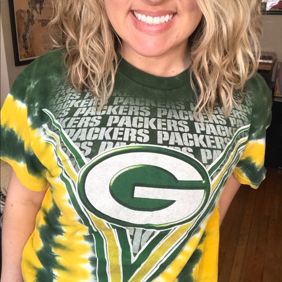 [Green Bay Packers] Vintage NFL Tie-Dye T-Shirt - Picture 16 of 16